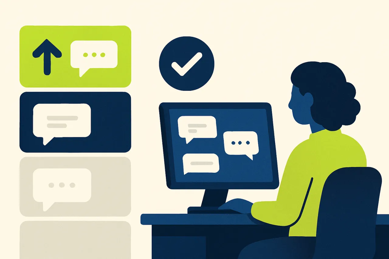 Helpdesk en ticketing systeem met geprioriteerde wachtrij